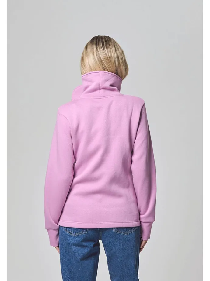 Sweatjacke "Haylo" in Lila