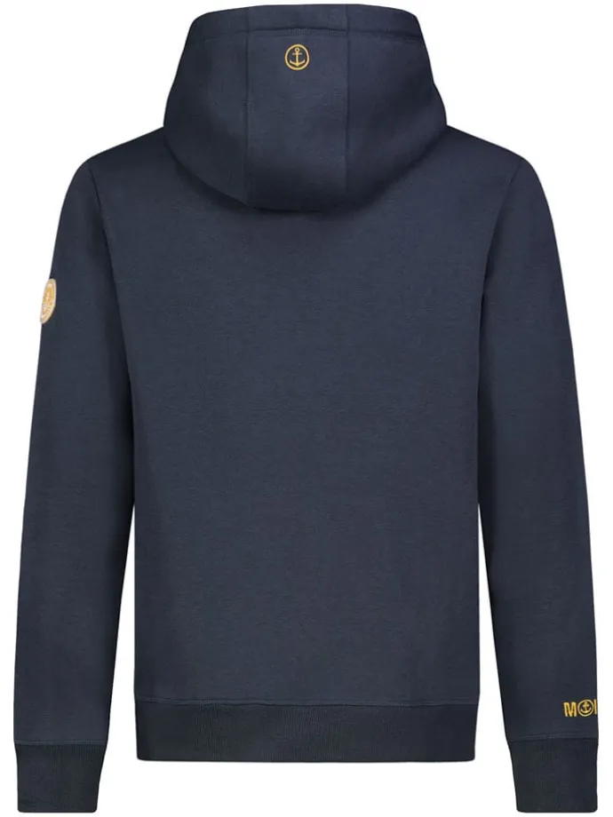 Sweatjacke in Dunkelblau