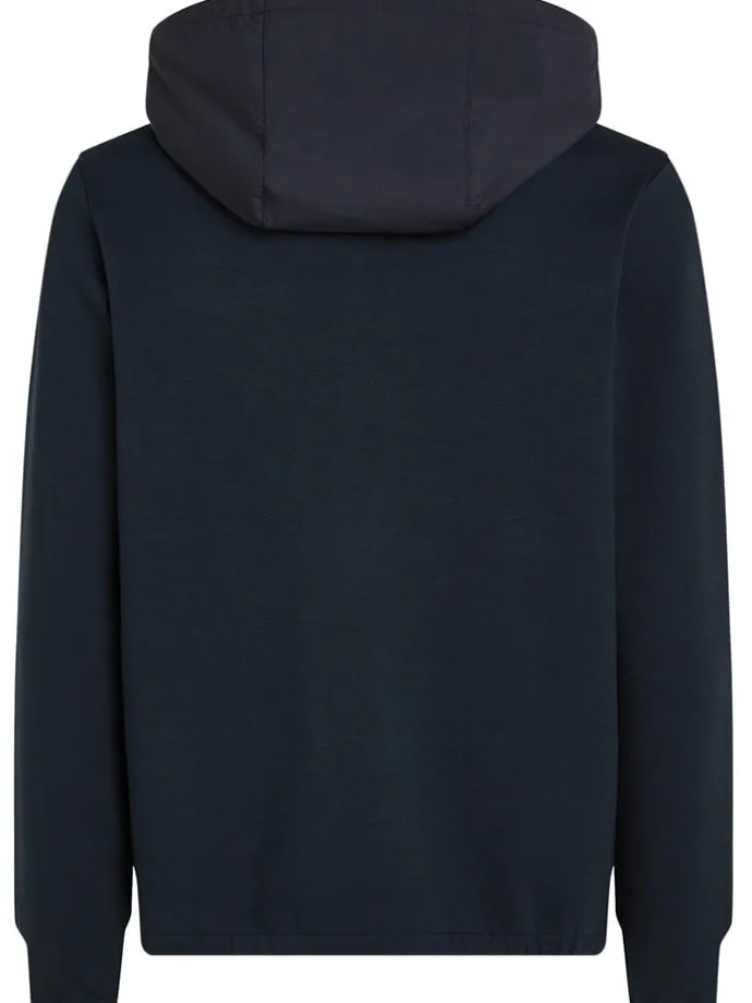 Sweatjacke in Dunkelblau
