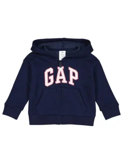 Sweatjacke in Dunkelblau