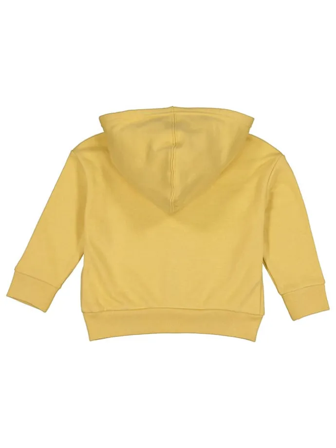 Sweatjacke in Gelb