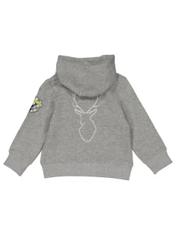 Sweatjacke in Grau