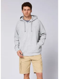 Sweatjacke in Grau