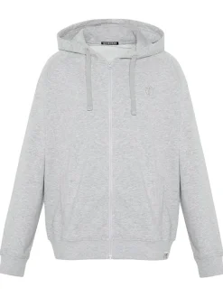 Sweatjacke in Grau