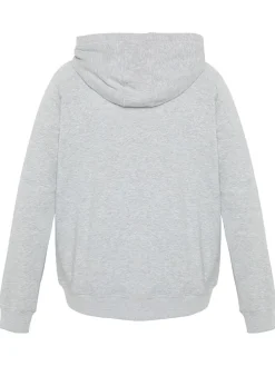 Sweatjacke in Grau