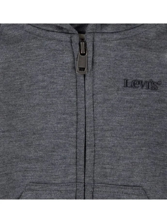 Sweatjacke in Grau