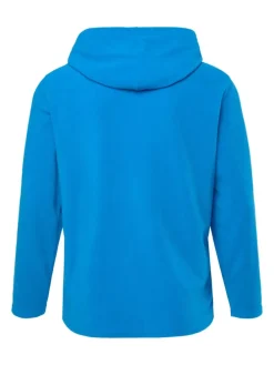 Sweatjacke in mittelblau