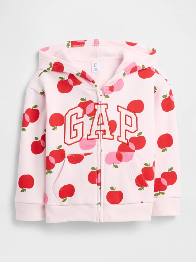 Sweatjacke in Rosa