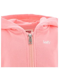 Sweatjacke in Rosa