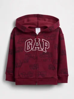Sweatjacke in Rot