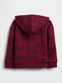 Sweatjacke in Rot