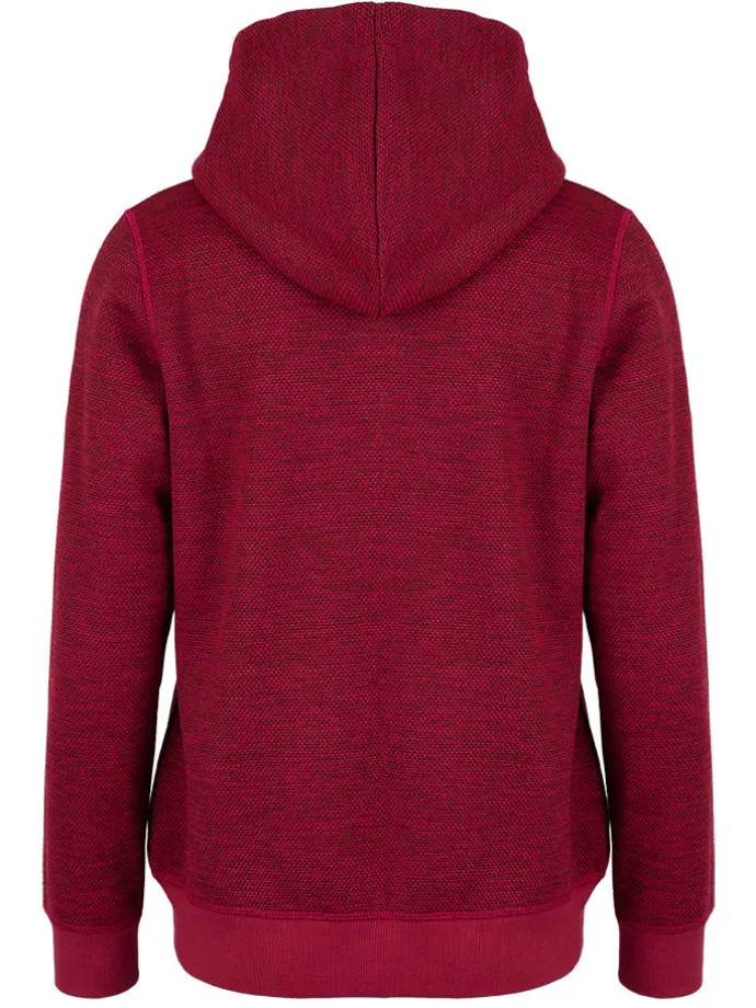 Sweatjacke in Rot