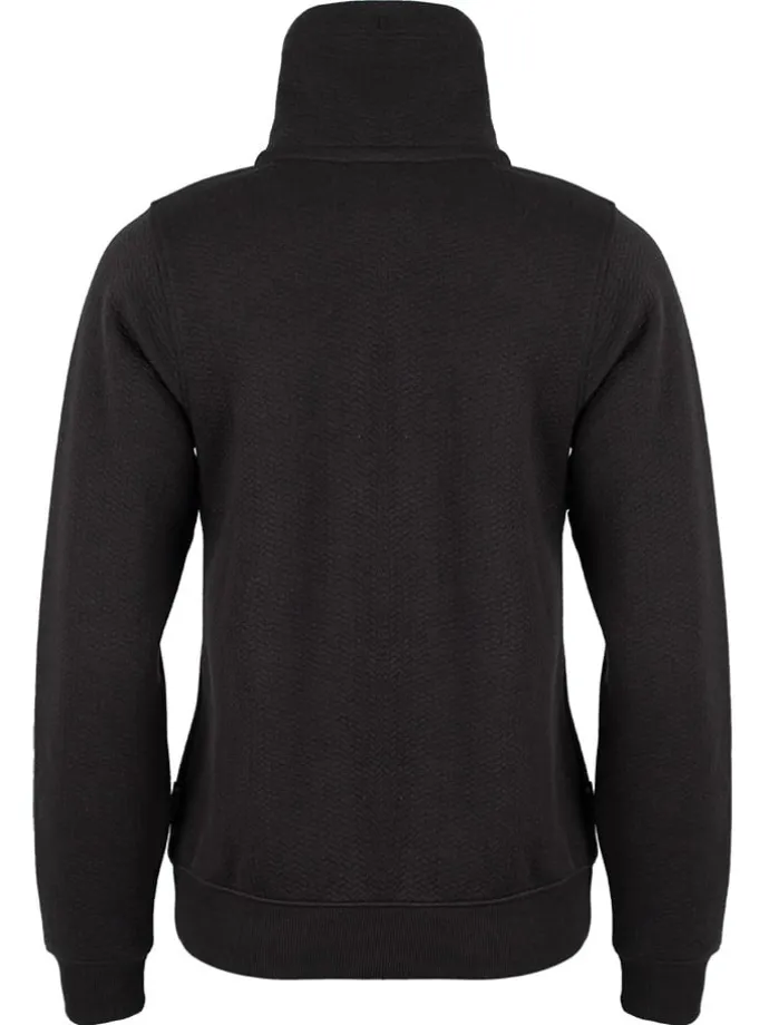 Sweatjacke in Schwarz