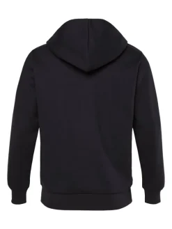 Sweatjacke in schwarz
