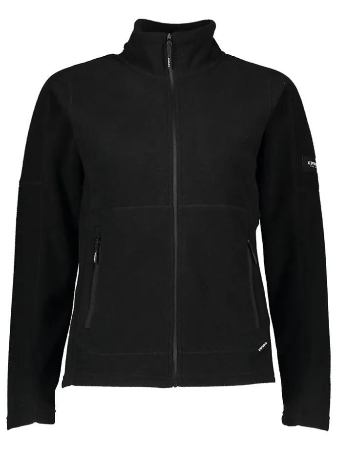 Sweatjacke in Schwarz