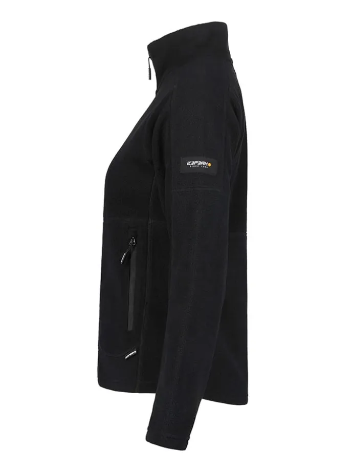 Sweatjacke in Schwarz
