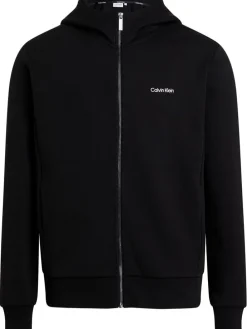 Sweatjacke in Schwarz