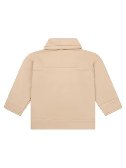 Sweatjacke "Oakleaf" in Beige