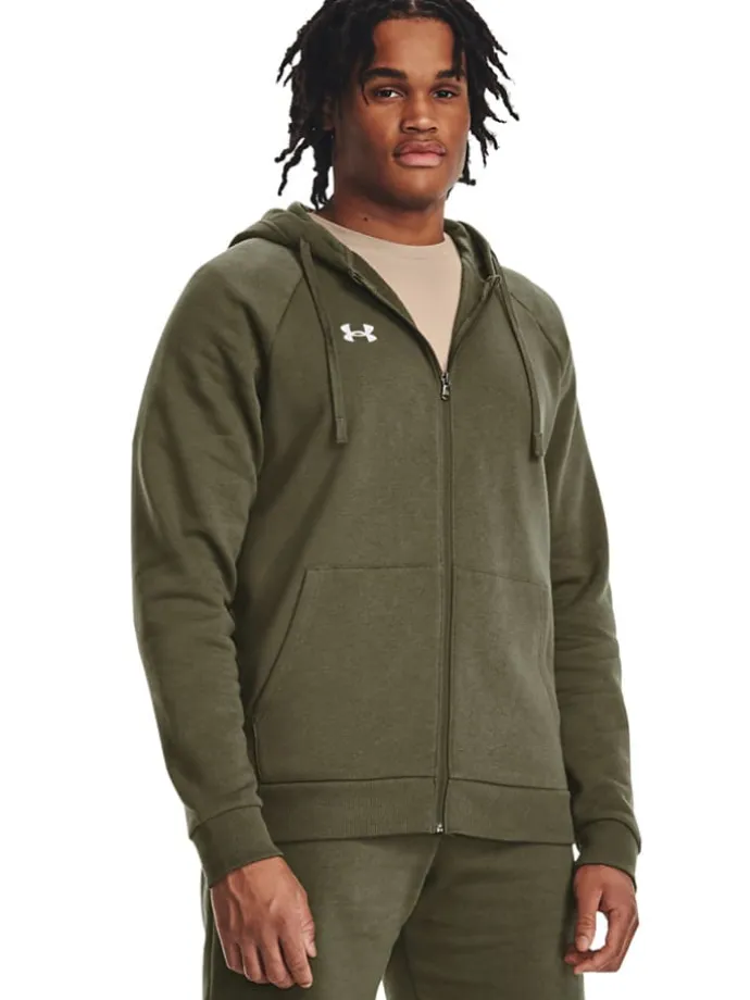 Sweatjacke "Rival" in Khaki