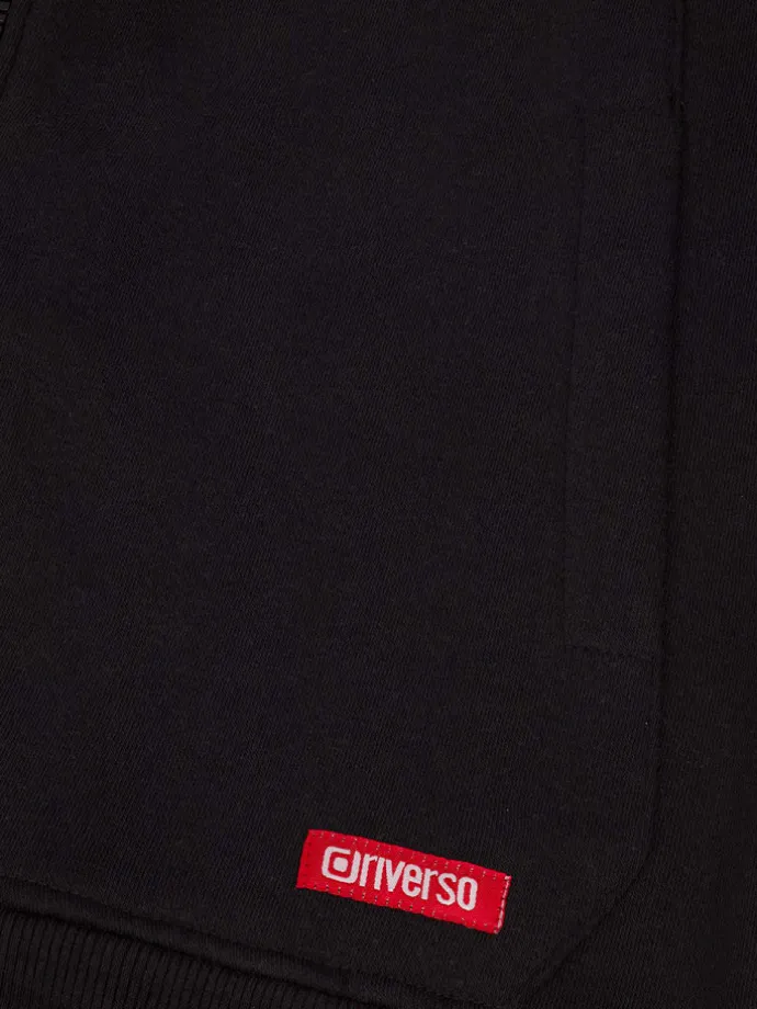 Sweatjacke RIVDanilo in Schwarz