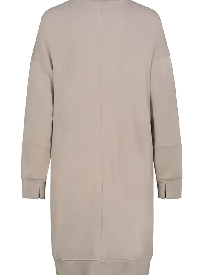 Sweatkleid in Beige