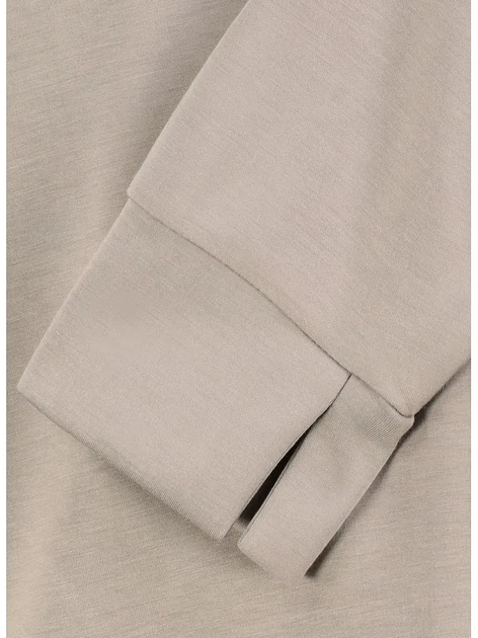 Sweatkleid in Beige
