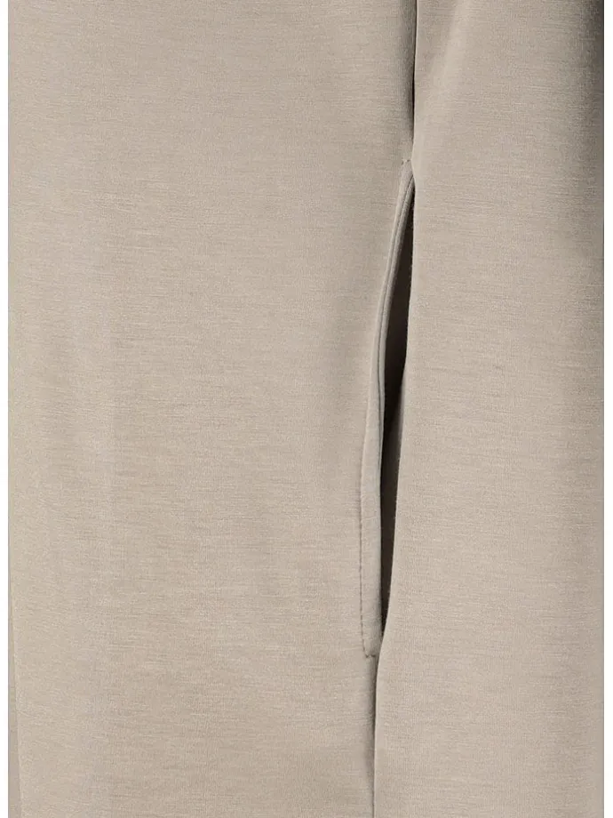 Sweatkleid in Beige