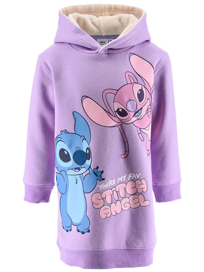 Sweatkleid "Lilo & Stitch" in Lila
