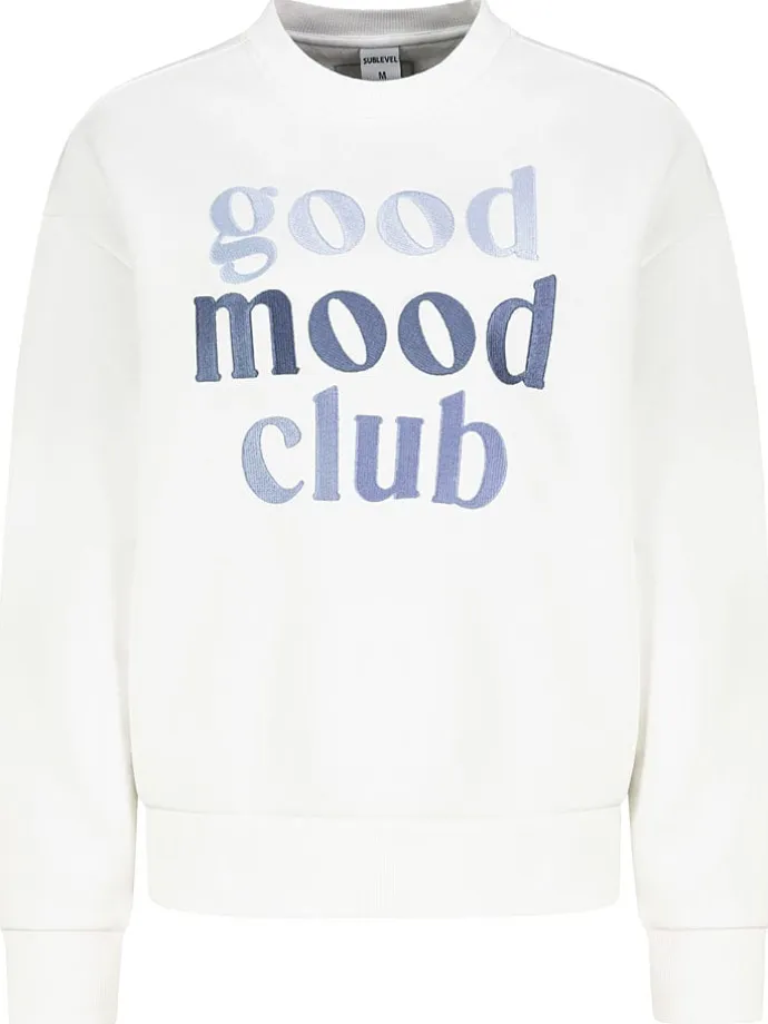 Sweatshirt "Elsa" in Weiß