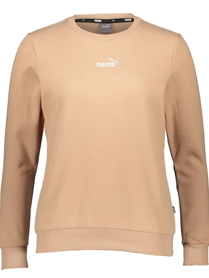 Sweatshirt "ESS+" in Beige