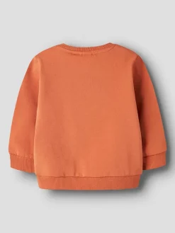 Sweatshirt "Fun" in Orange