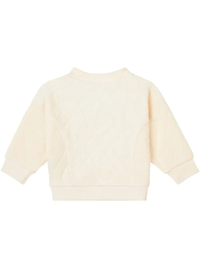 Sweatshirt "Gata" in Creme