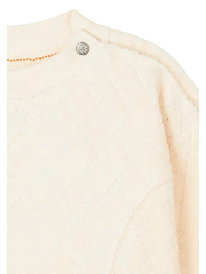 Sweatshirt "Gata" in Creme
