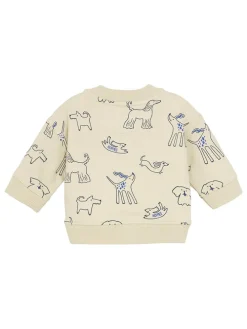 Sweatshirt in Beige