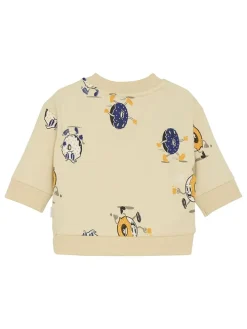 Sweatshirt in Beige