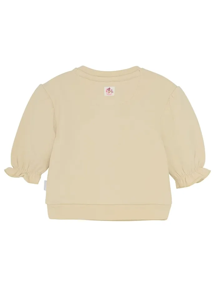 Sweatshirt in Beige
