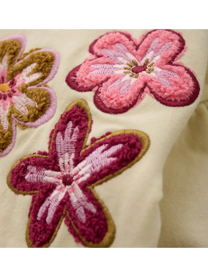 Sweatshirt in Beige