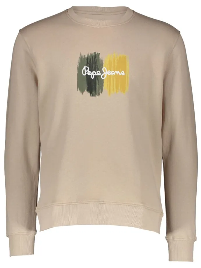 Sweatshirt in Beige