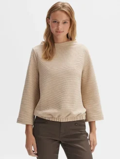 Sweatshirt in Beige