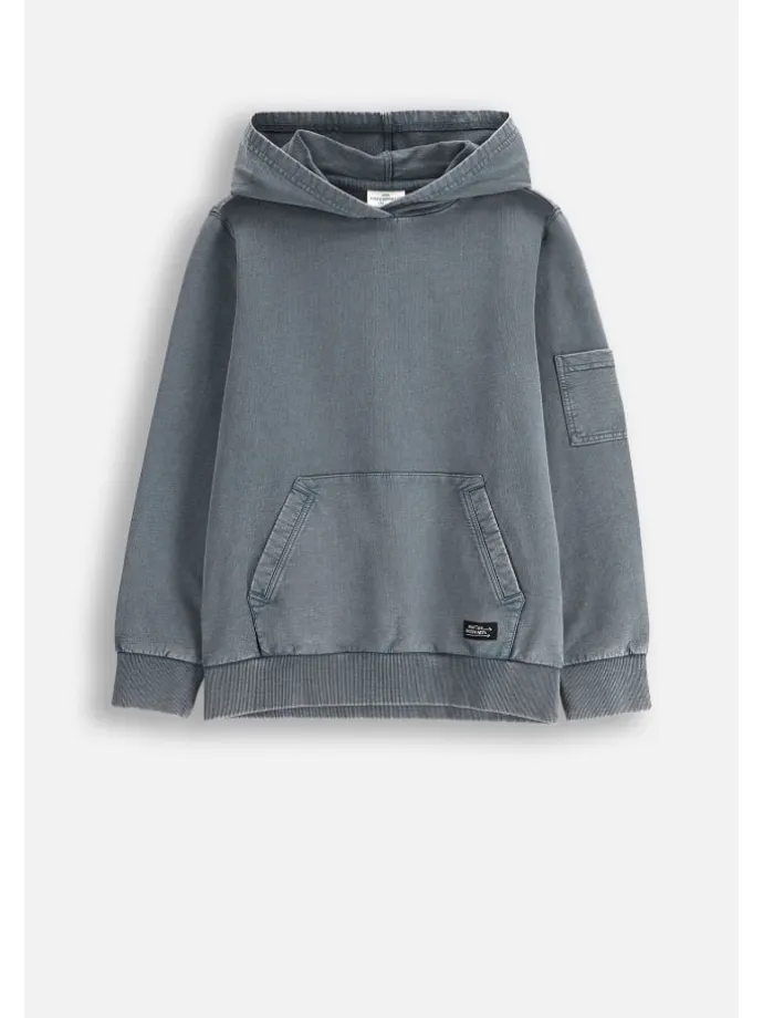 Sweatshirt in blau