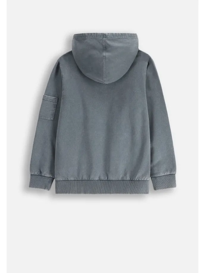Sweatshirt in blau