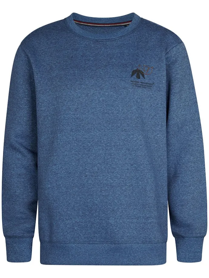 Sweatshirt in Blau