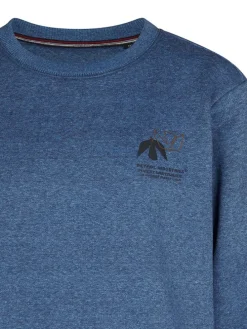 Sweatshirt in Blau