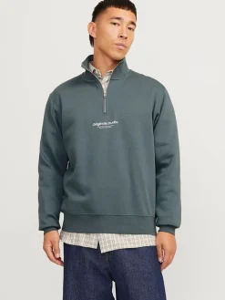 Sweatshirt in Blau