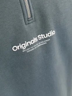 Sweatshirt in Blau