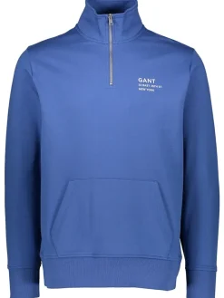 Sweatshirt in Blau
