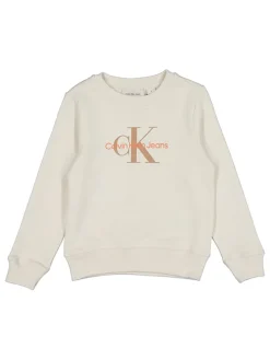 Sweatshirt in Creme