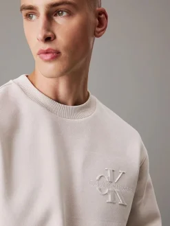 Sweatshirt in Creme