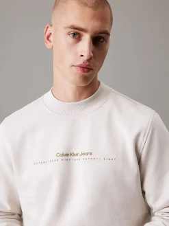 Sweatshirt in Creme