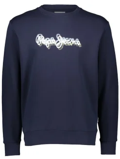 Sweatshirt in Dunkelblau